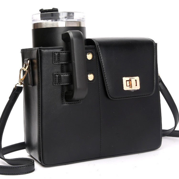 ❤️DivaStylez Insulated Bottle Crossbody Bag